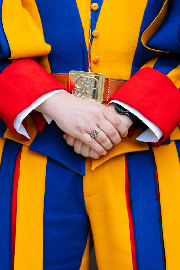 Detail einer Uniform